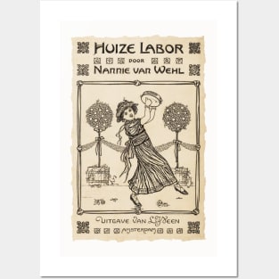 Dust jacket for Huize Labor Posters and Art